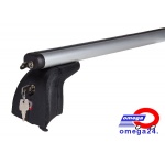 Bagażnik Amos model BETA aluminiowy (4 łapy + 2 belki aluminiowe + 4 zamki z osłonkami) Kit 101 *WYSYŁKA GRATIS*