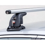 Bagażnik Amos model BETA aluminiowy (4 łapy + 2 belki aluminiowe + 4 zamki z osłonkami) Kit 101 *WYSYŁKA GRATIS*