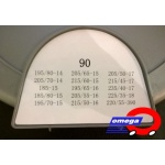 Łańcuchy TAURUS DIAMENT 9mm rozmiar: 90 + GRATIS