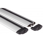 Bagażnik na relingi Amos ALFA AERO DYNAMIC ALU 1,2m (4 łapy + 2 belki aluminiowe + 4 zamki) *WYSYŁKA GRATIS*