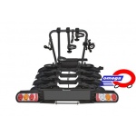 Uchylna PLATFORMA na hak COMO Peruzzo PURE INSTINCT na 4 rowery składana z zamkami i szybkim montażem   przejściówka 7/13