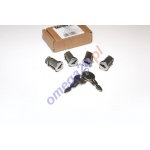 Bagażnik Taurus CarryUp alu czarny (2 belki + 4 stopy + kit + zamki)