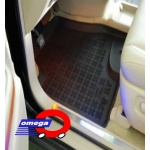 Dywaniki gumowe korytkowe do: CITROEN Berlingo I 1996-2010 przód 2-szt- przody (D01215/P)