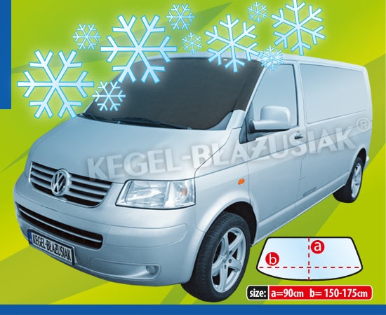 Pokrowiec przeciwszronowy na przednią szybę Winter Delivery Van 90/150-175