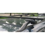 Bagażnik na relingi Amos "NOWY" stalowy 1,3m (4 łapy + 2 belki stalowe 130cm)