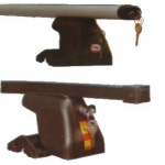 Bagażnik Amos Dromader D6 stalowy (4 łapy + 2 belki stalowe)