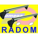 Bagażnik Amos Koala K3 AERO ALU (4 łapy + 2 belki aluminiowe)