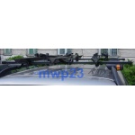 Bagażnik na relingi Amos "NOWY" stalowy 1,3m (4 łapy + 2 belki stalowe 130cm)