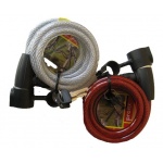 SOLIDNE ZABEZPIECZENIE blokada, ZAPIĘCIE na KLUCZ b.długie 180cm/12mm ! PROFEX