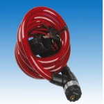 SOLIDNE ZABEZPIECZENIE blokada, ZAPIĘCIE na KLUCZ b.długie 180cm/12mm ! PROFEX