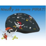 Kask dla dzieci z atestem TUV 52-57 cm , wzór Pirat