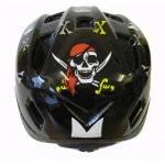 Kask dla dzieci z atestem TUV 52-57 cm , wzór Pirat