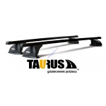 Bagażnik Taurus CarryUp alu czarny (2 belki + 4 stopy + kit + zamki)